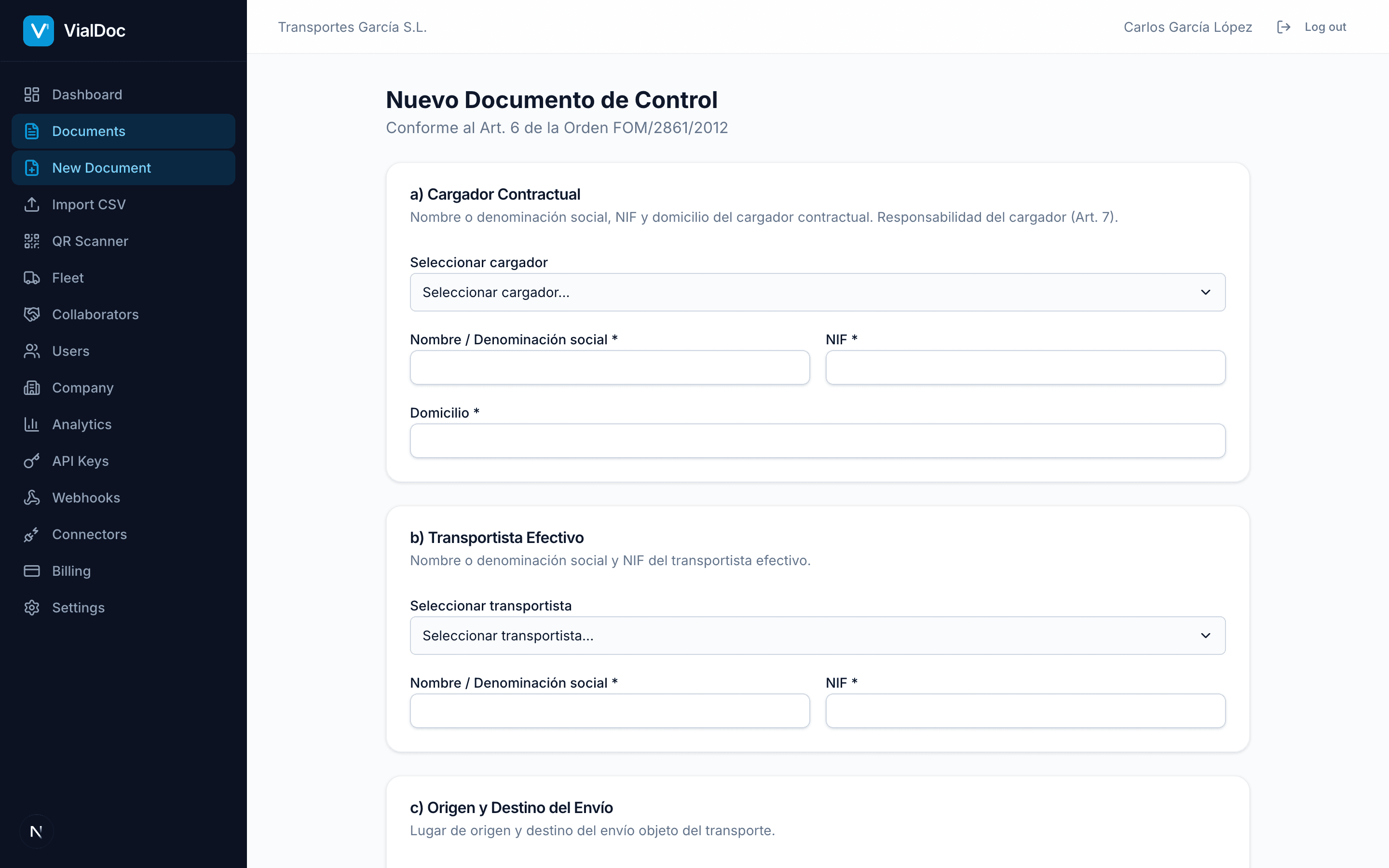 VialDoc — Integraciones API